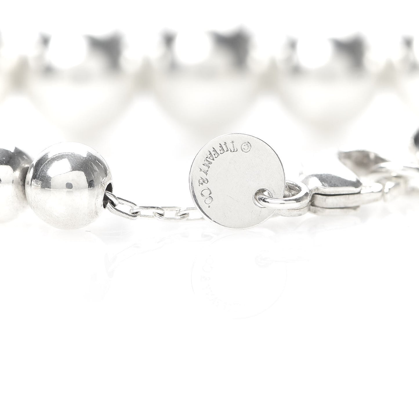 Sterling Silver HardWear Graduated Ball Necklace