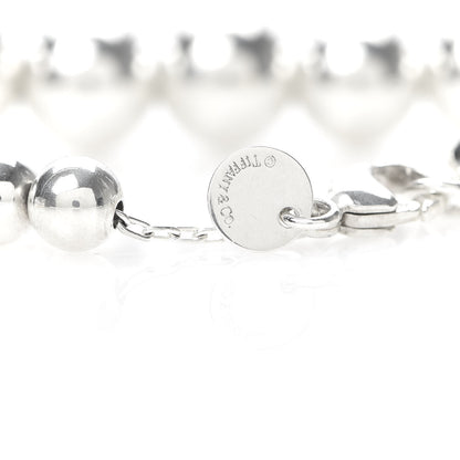 Tiffany Sterling Silver HardWear Graduated Ball Necklace 6 of 6