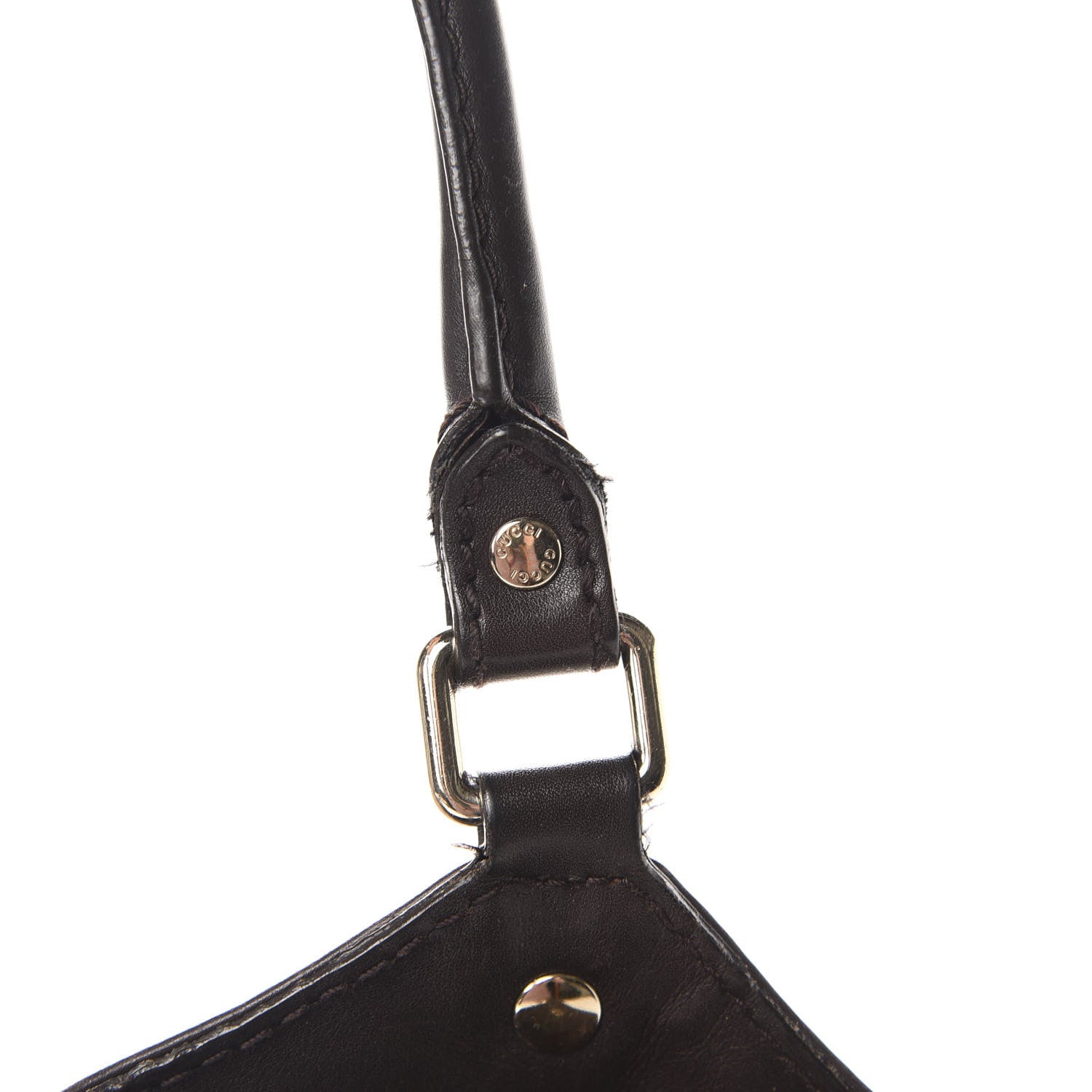 Gucci Monogram Large Sukey Tote Dark Brown 15 of 19