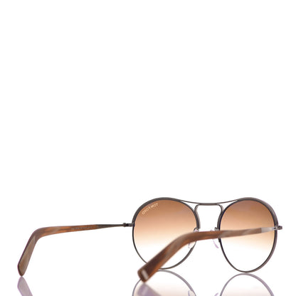 Tom Ford Jessie Aviator Sunglasses TF449 Gold Brown 4 of 9