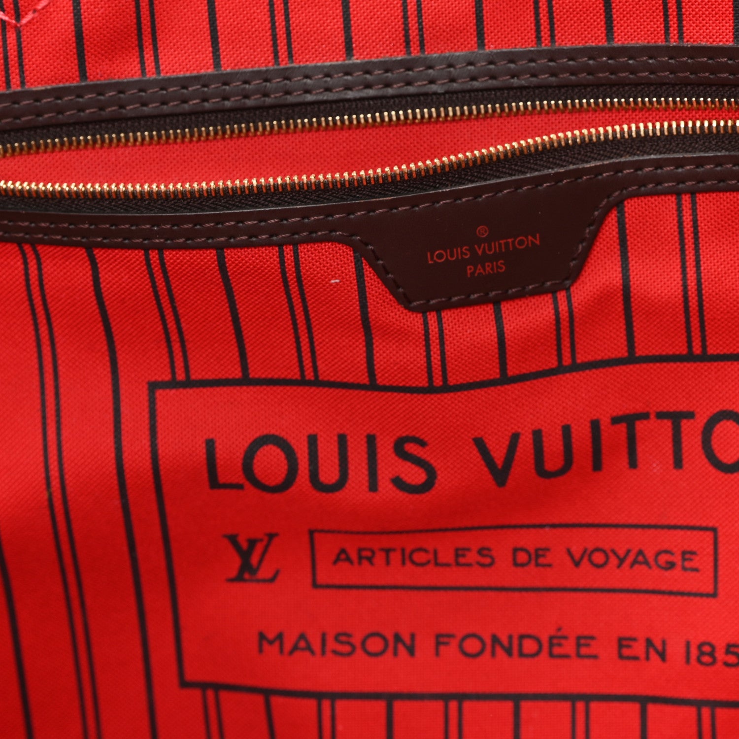 Louis Vuitton Damier Ebene Neo Neverfull GM 6 of 12