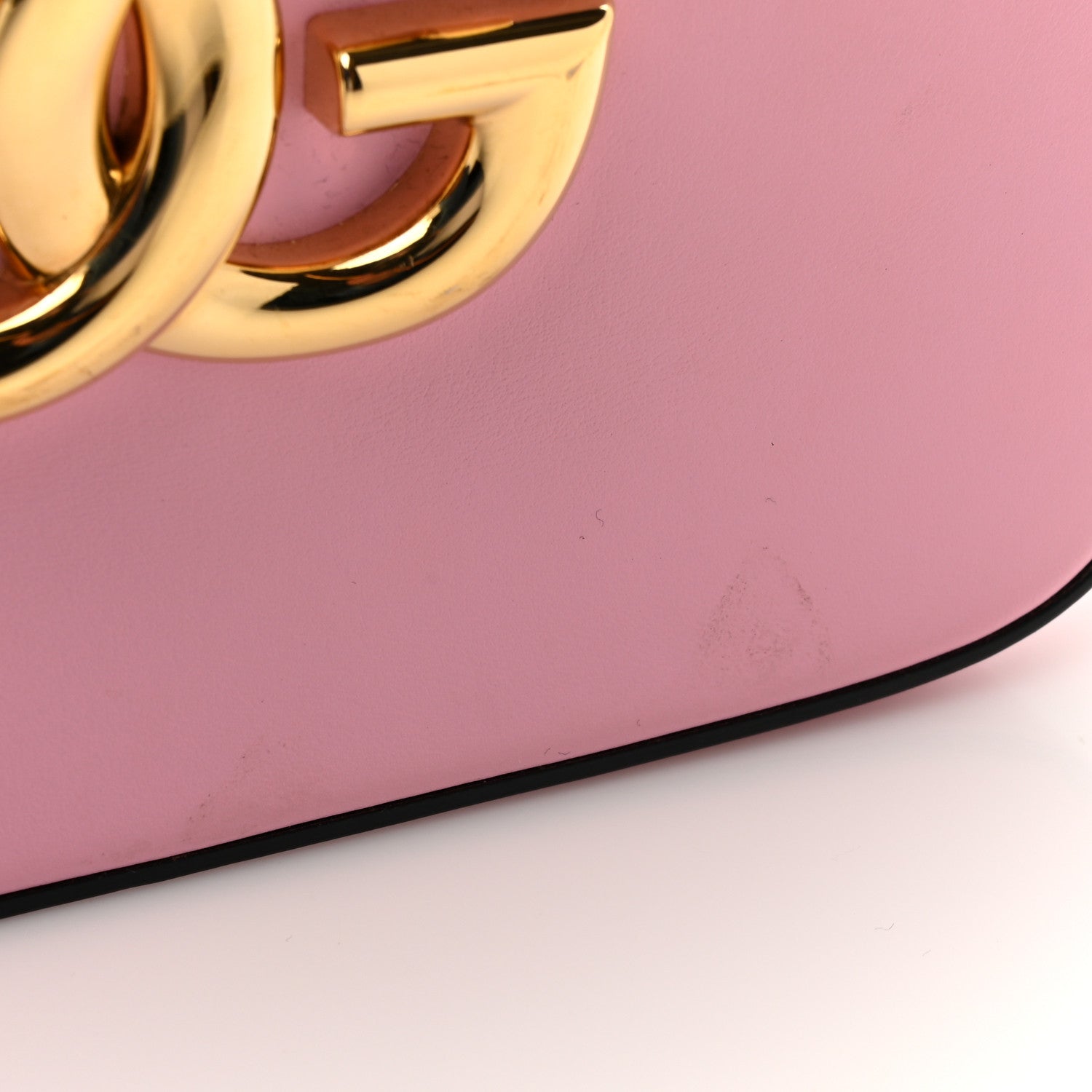 Dolce & Gabbana DOLCE GABBANA Calfskin Hot Stuff DG Logo 3.5 Crossbody Bag Baby Pink 11 of 13