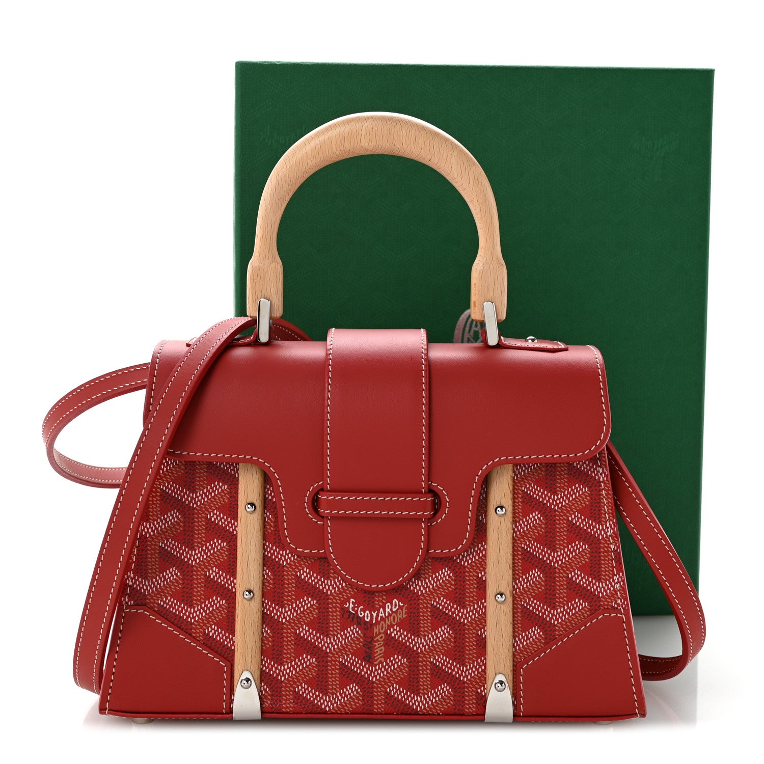 Goyard Goyardine Structure Mini Saigon Red 12 of 12