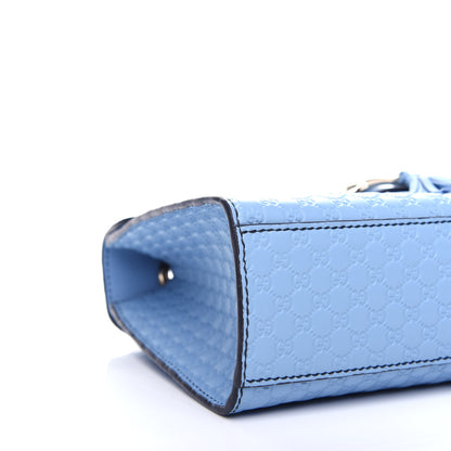 Gucci Microguccissima Medium Emily Chain Shoulder Bag Mineral Blue 8 of 11