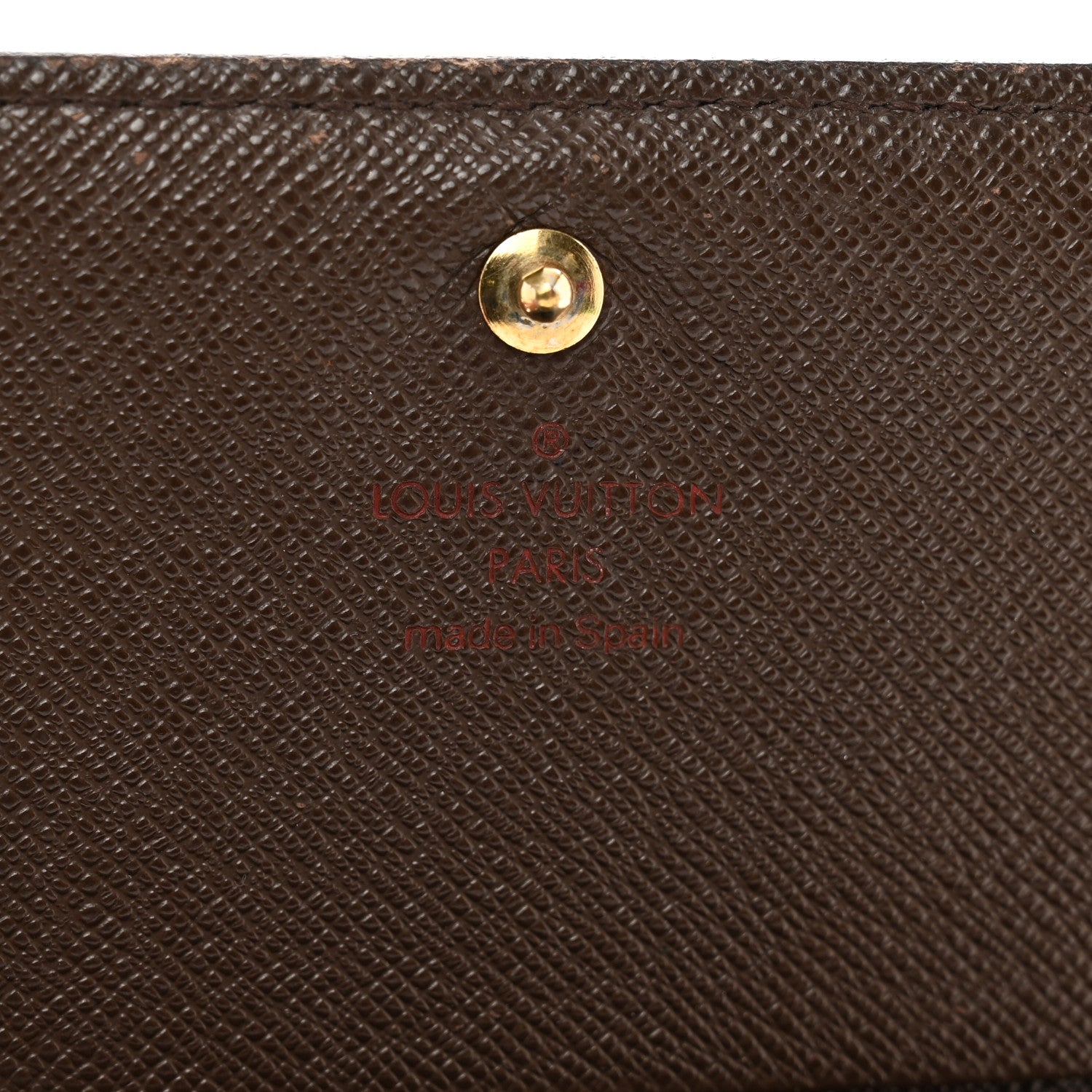 Louis Vuitton Damier Ebene Porte-Monnaie Billets Tresor Wallet 6 of 9