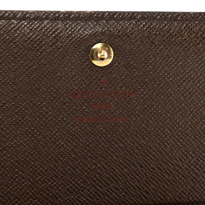 Louis Vuitton Damier Ebene Porte-Monnaie Billets Tresor Wallet 6 of 9