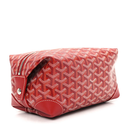 Goyard Goyardine Boeing 25 Trousse de Toilette Red 3 of 6