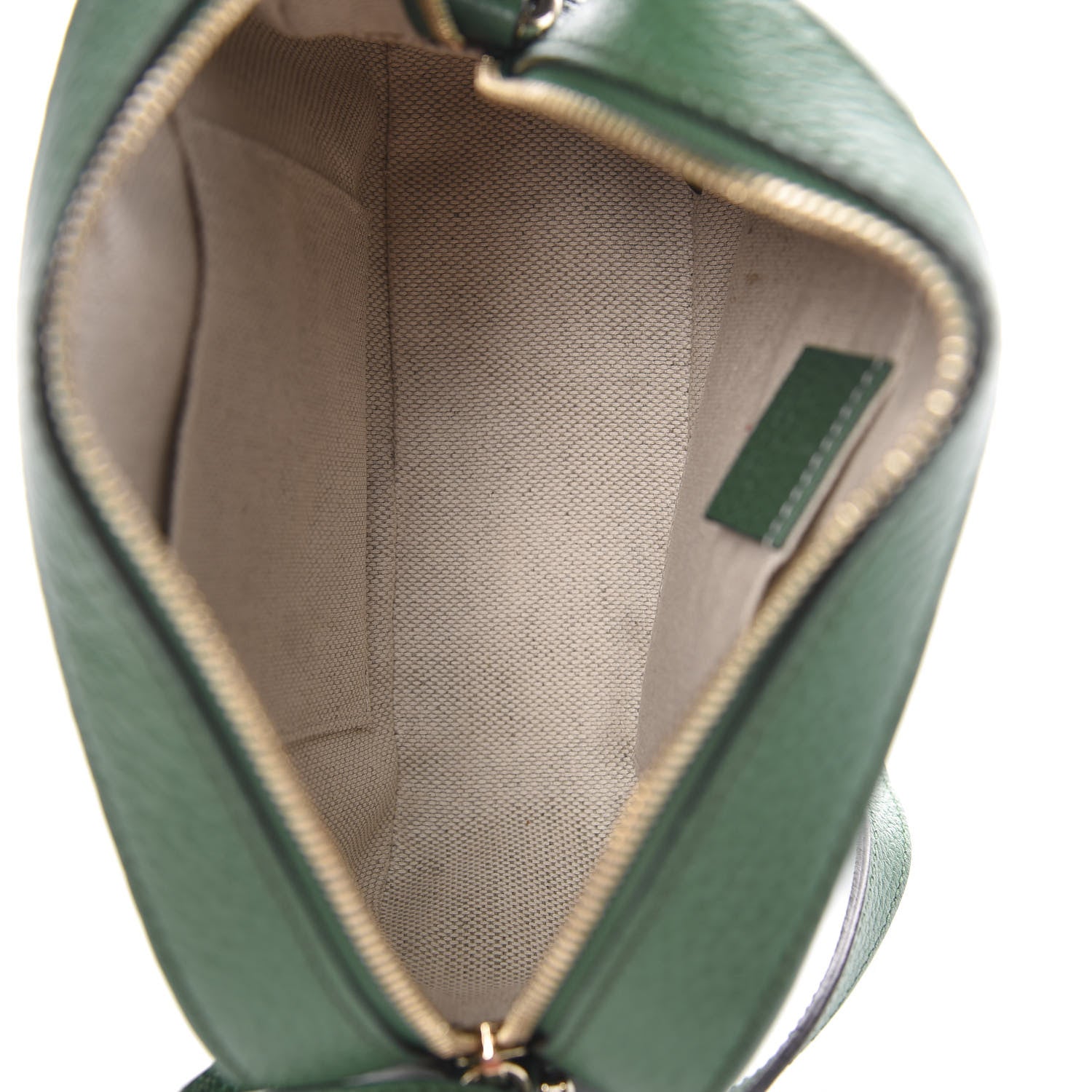 Gucci Pebbled Calfskin Small Soho Disco Bag Emerald Green 5 of 11