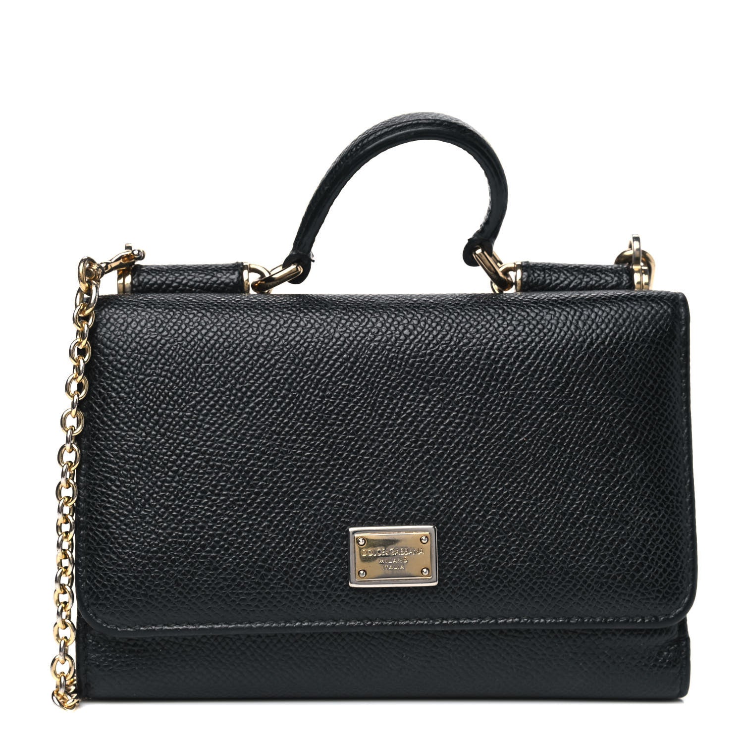 Dolce & Gabbana Dauphine Mini Von Bag Black 1 of 7