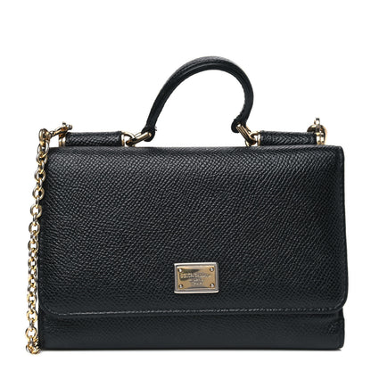 Dolce & Gabbana Dauphine Mini Von Bag Black 1 of 7