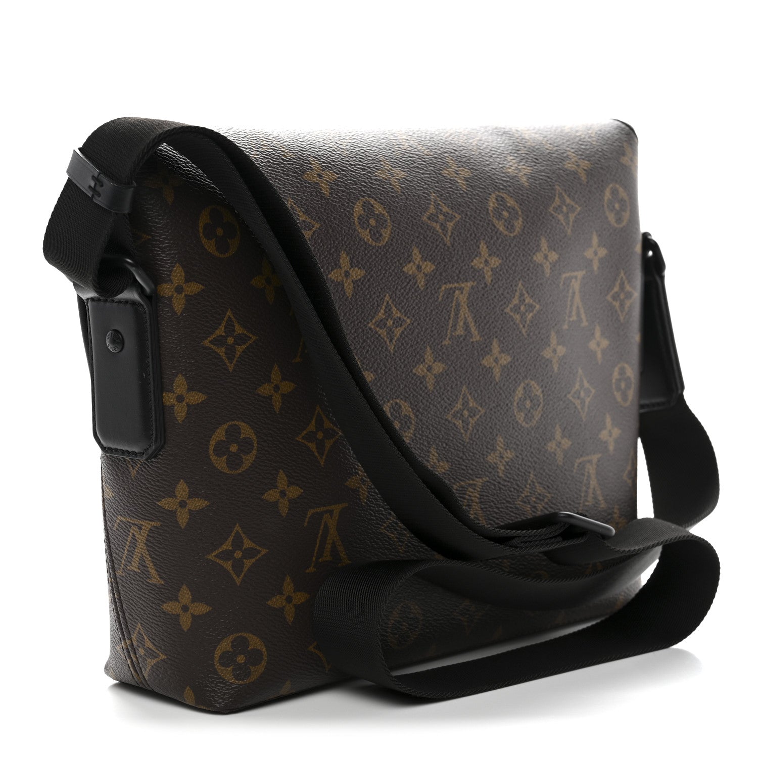Louis Vuitton Monogram Macassar Magnetic Messenger 3 of 10