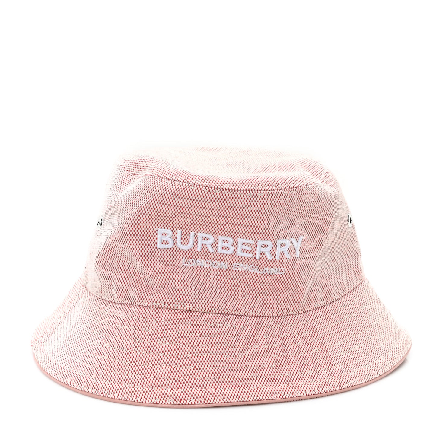 Cotton Canvas Bucket Hat M Red
