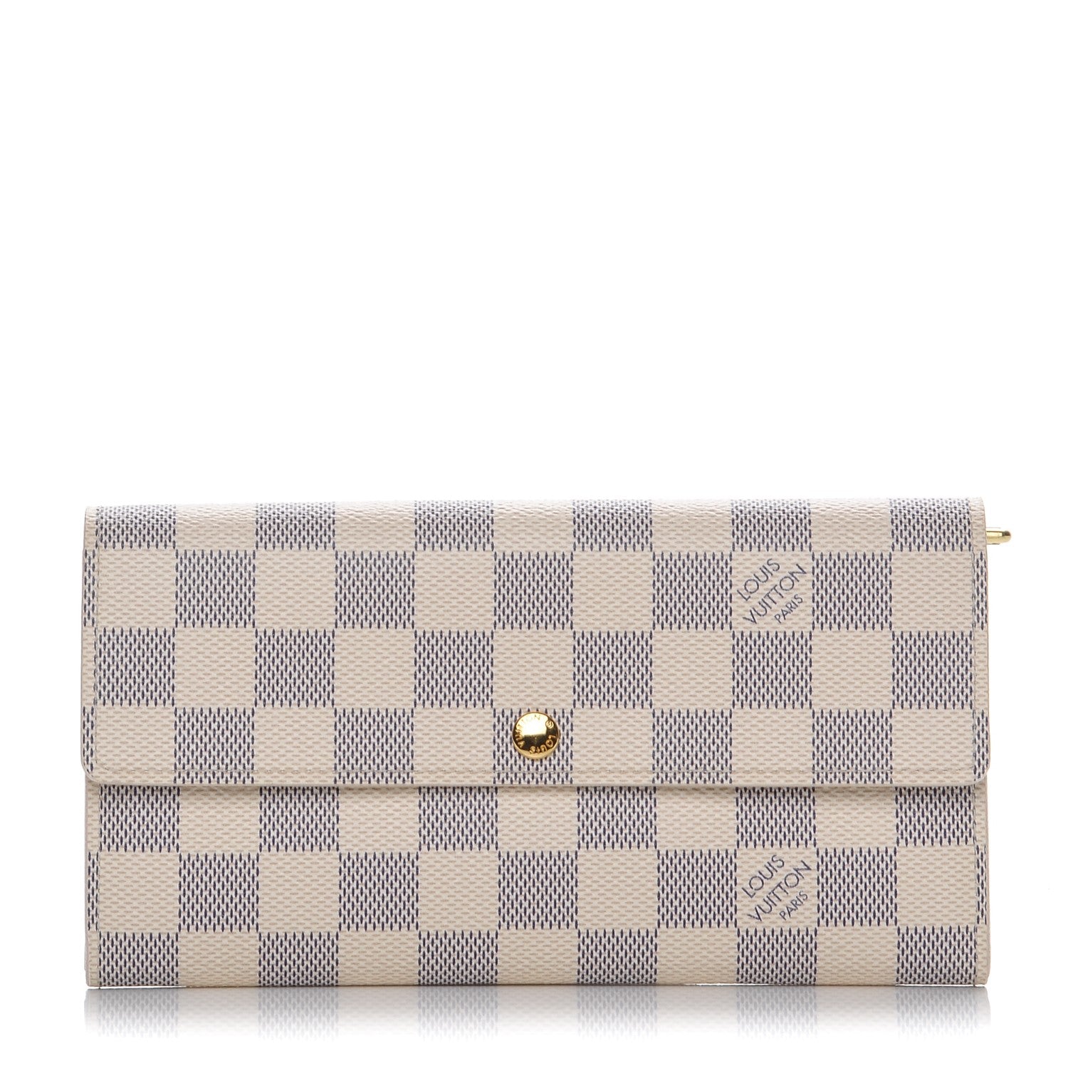 Louis Vuitton Damier Azur Sarah Wallet 1 of 9