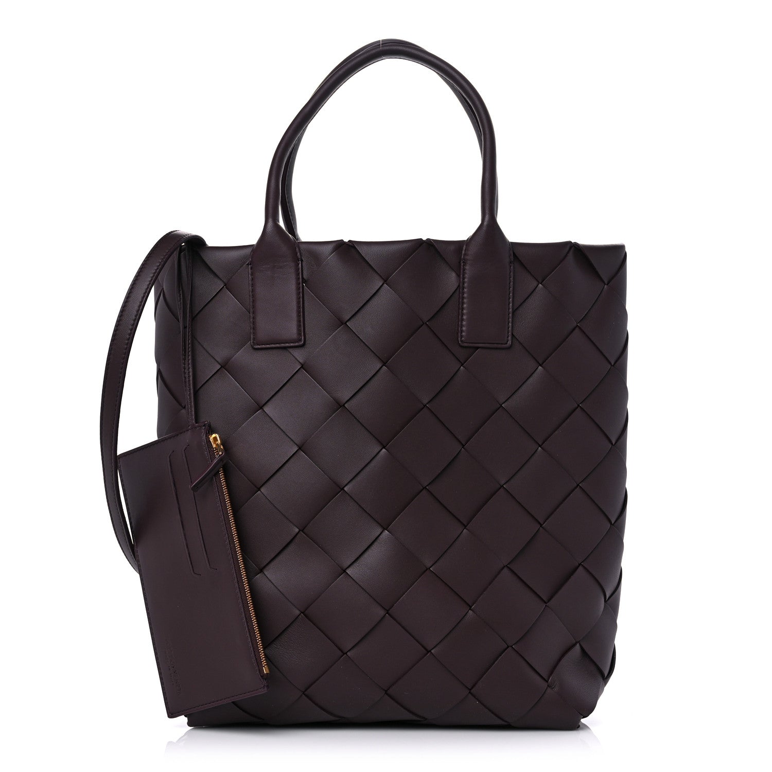 Bottega Veneta Nappa Maxi Cabat 30 Bordeaux 1 of 9