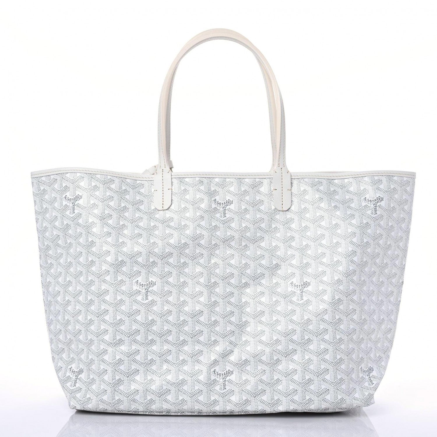 Goyard Goyardine Saint Louis GM White 10 of 18