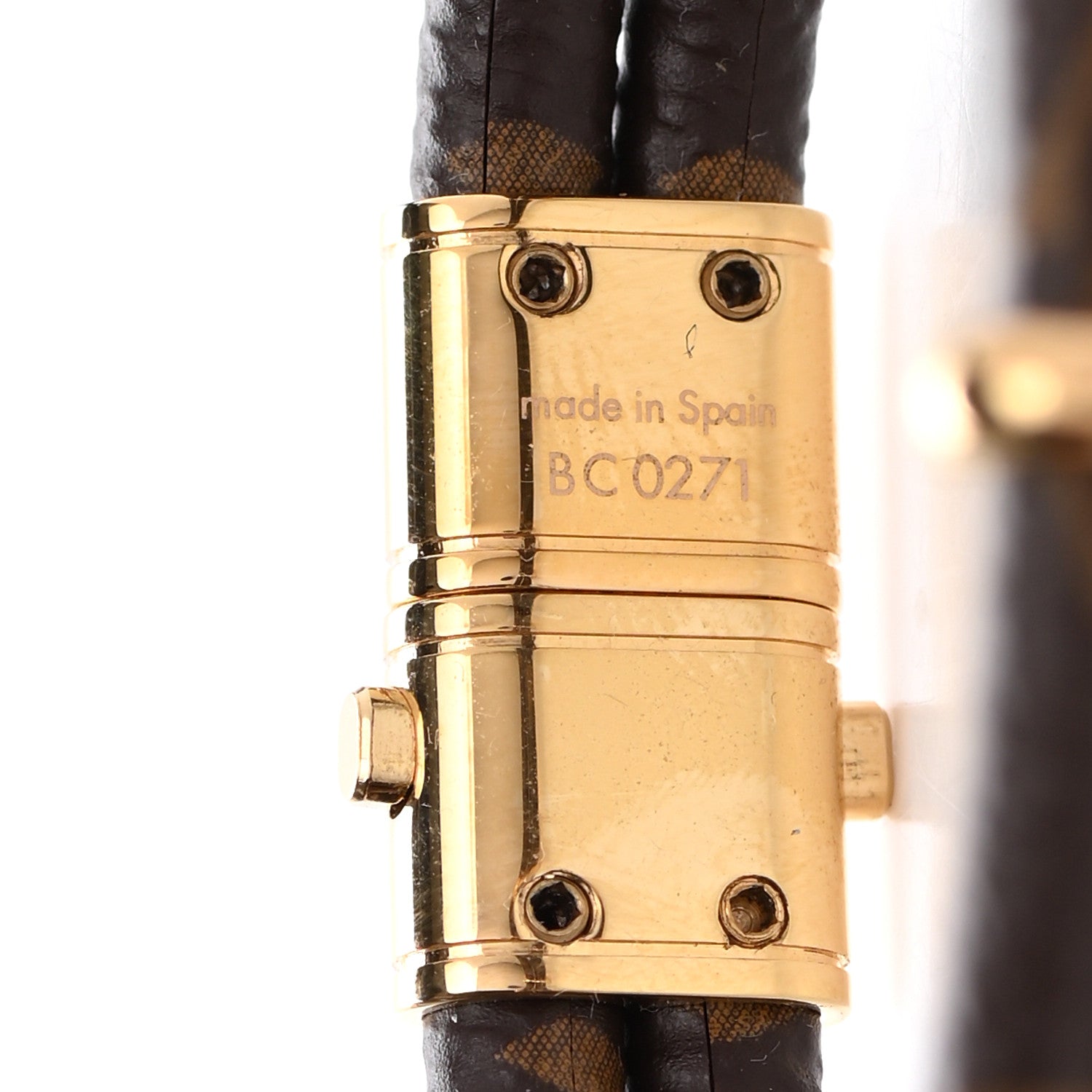 Louis Vuitton Monogram Keep It Twice Bracelet 17 4 of 5
