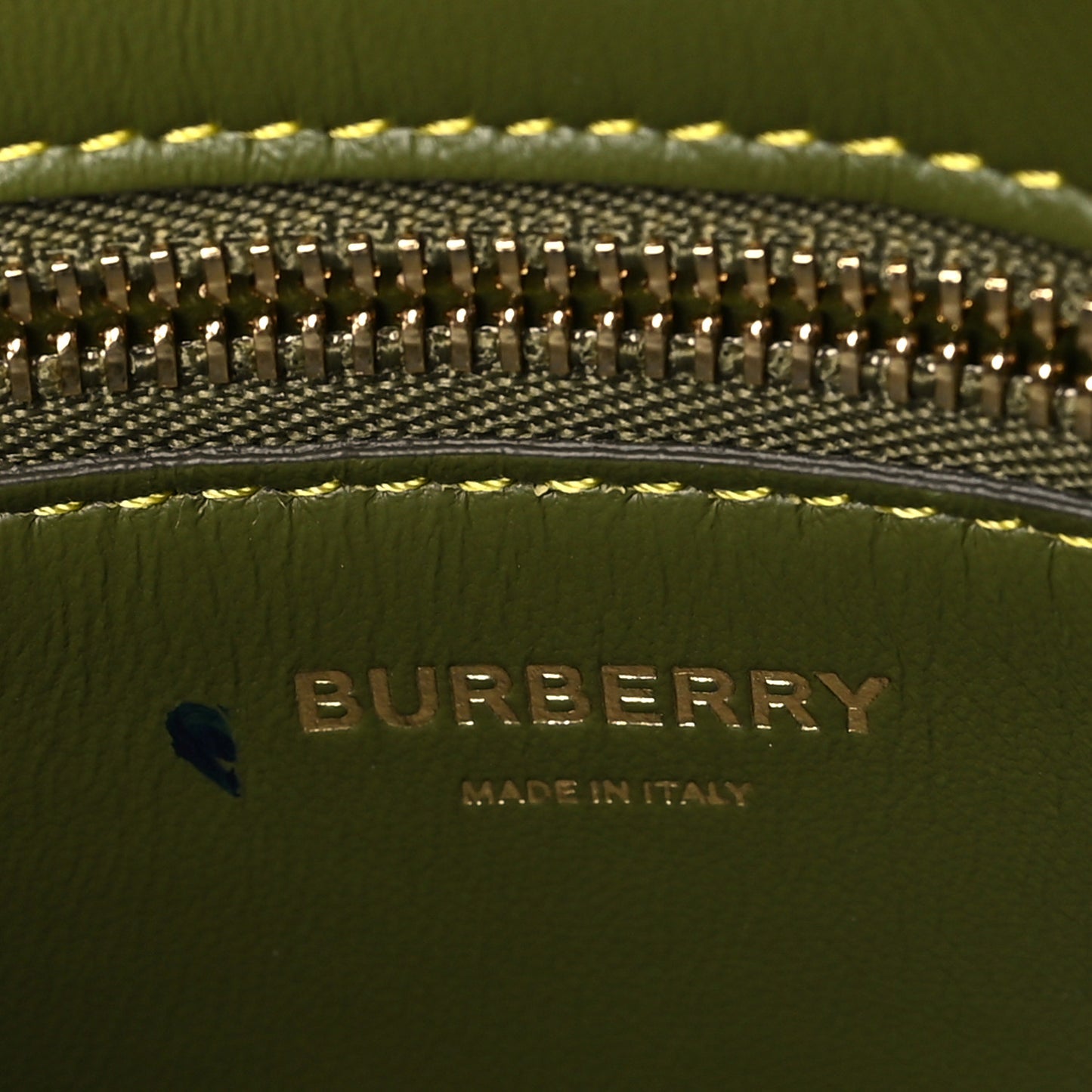 Smooth Calfskin Mini Pocket Bag Juniper Green
