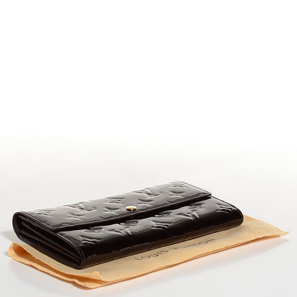 Louis Vuitton Vernis Sarah Wallet Amarante 4 of 7