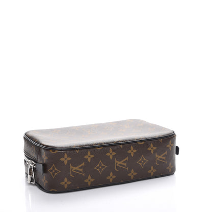 Louis Vuitton Monogram Macassar Toilet Pouch GM 4 of 7