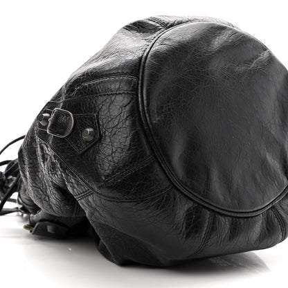 Balenciaga Agneau Classic Hardware Mini Pompon Black 8 of 9