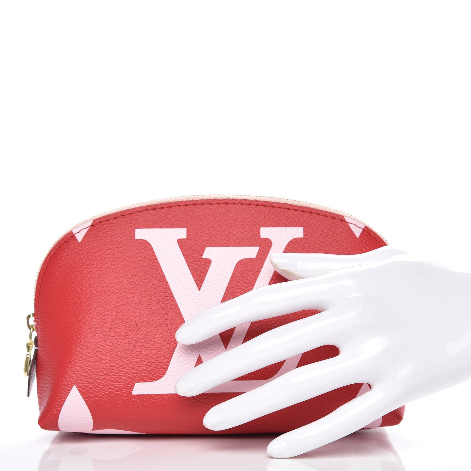 Louis Vuitton Monogram Giant Cosmetic Pouch Rouge 2 of 6
