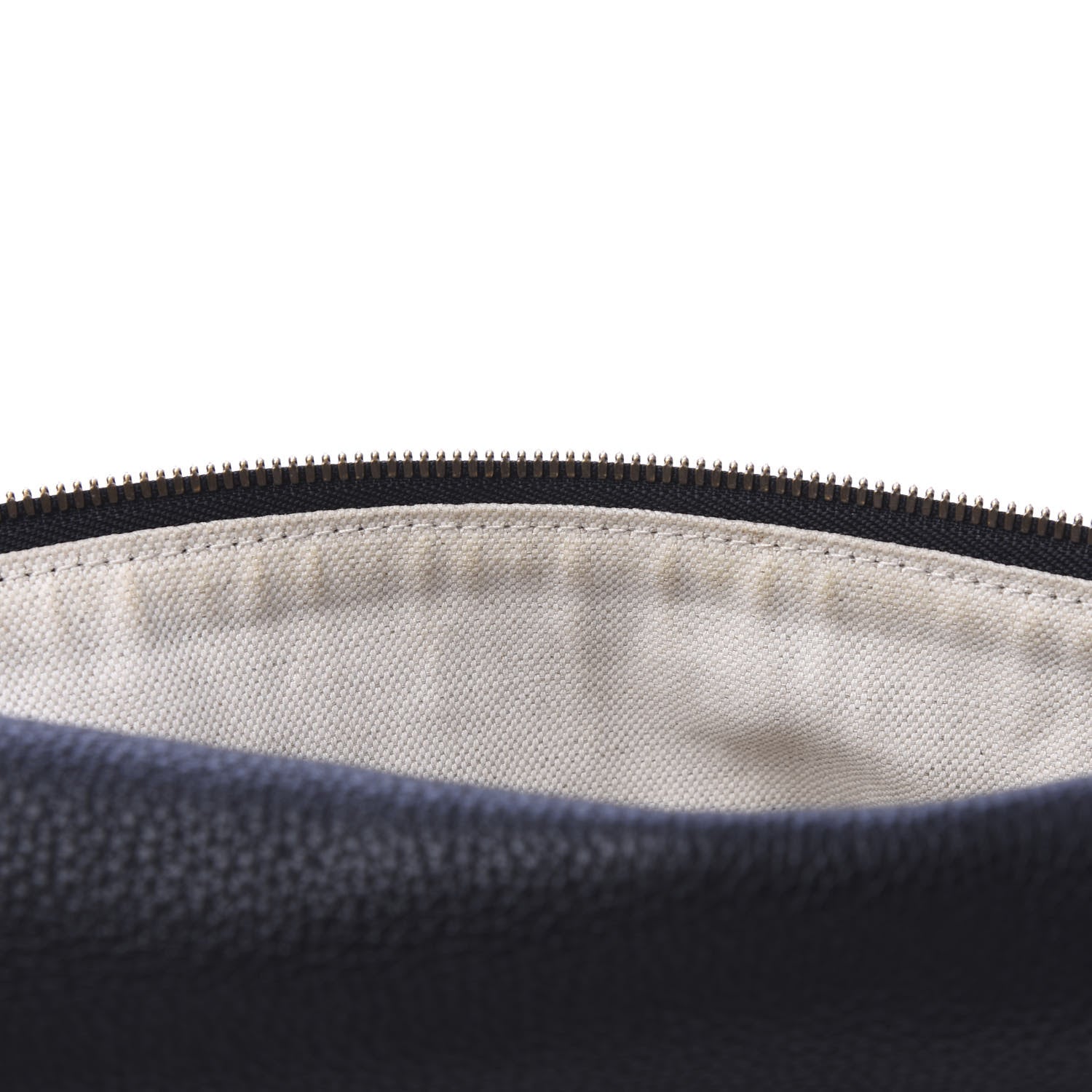 Gucci Grained Calfskin Logo Belt Bag Black 11 of 11