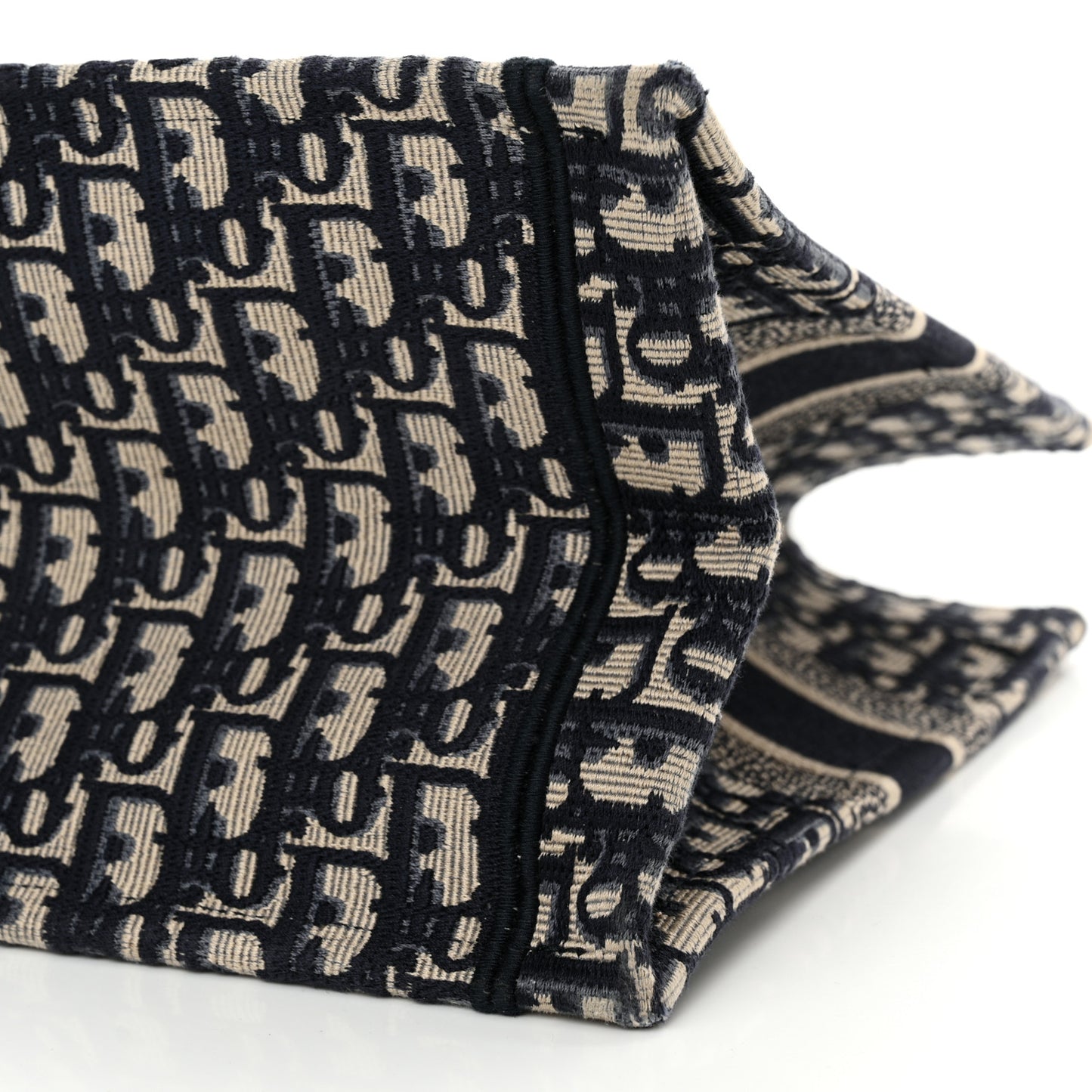 Oblique Medium Book Tote Blue Multicolor