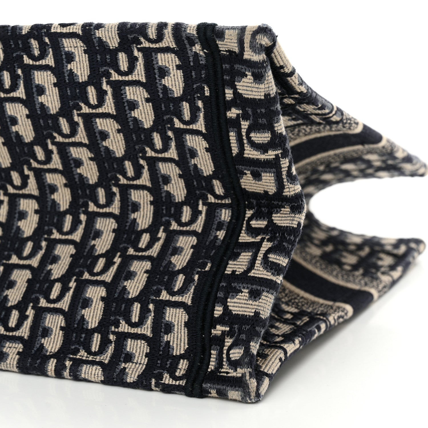 Christian Dior Oblique Medium Book Tote Blue Multicolor 10 of 12