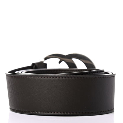 Gucci Moon Calfskin Nickel Double G 40mm Belt 95 38 Dark Cocoa 2 of 4