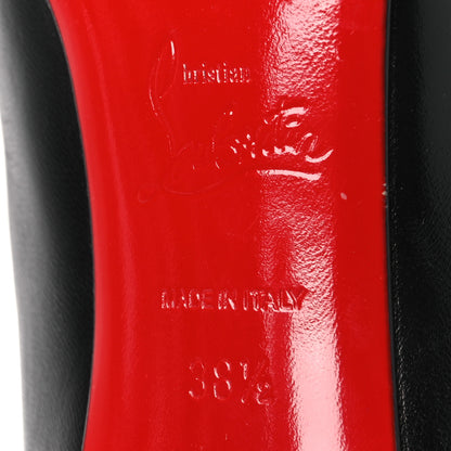 Christian Louboutin Shiny Nappa Pigalle Follies 100 Pumps 38.5 Black 8 of 12