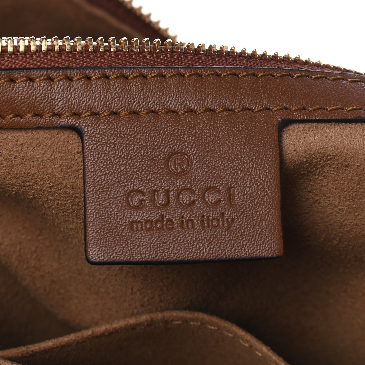 Gucci GG Supreme Monogram Large Linea A Hobo Light Brown 6 of 9