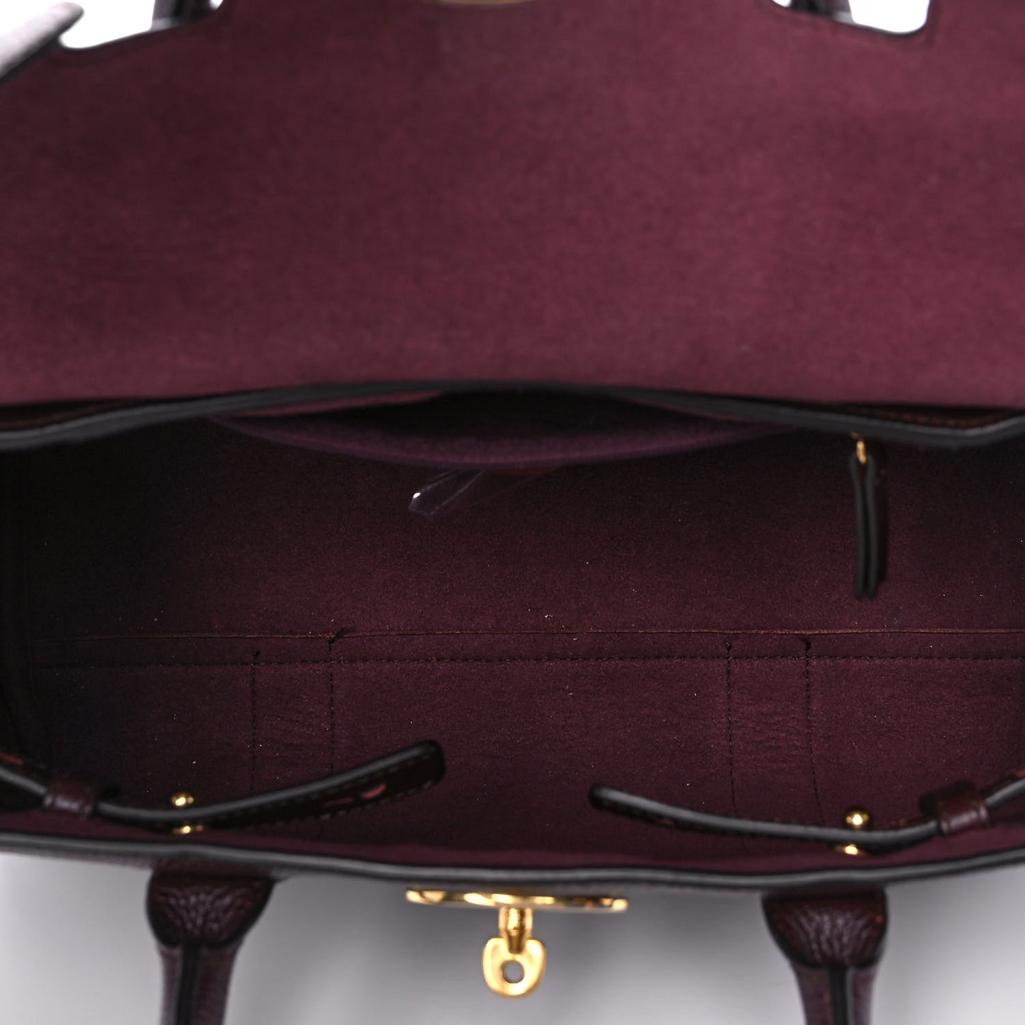 Classic Grain Calfskin Small Bayswater Oxblood
