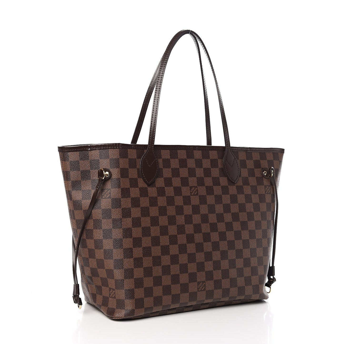 Damier Ebene Neo Neverfull MM Rose Ballerine