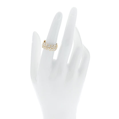 Parker & West by FASHIONPHILE 18K Yellow Gold Diamond 1.53ctw Band Ring 53 6.5 2 of 9