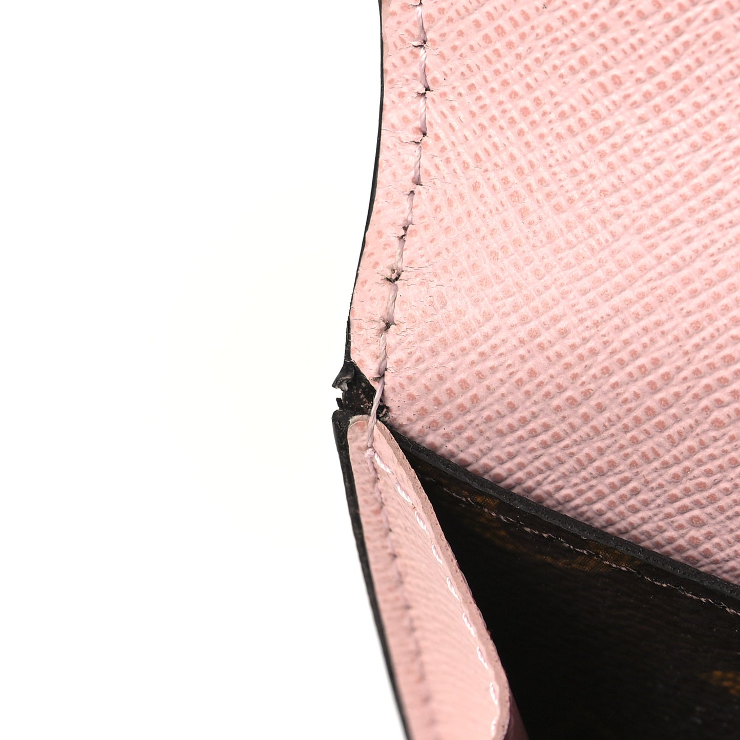 Monogram Emilie Wallet Rose Ballerine