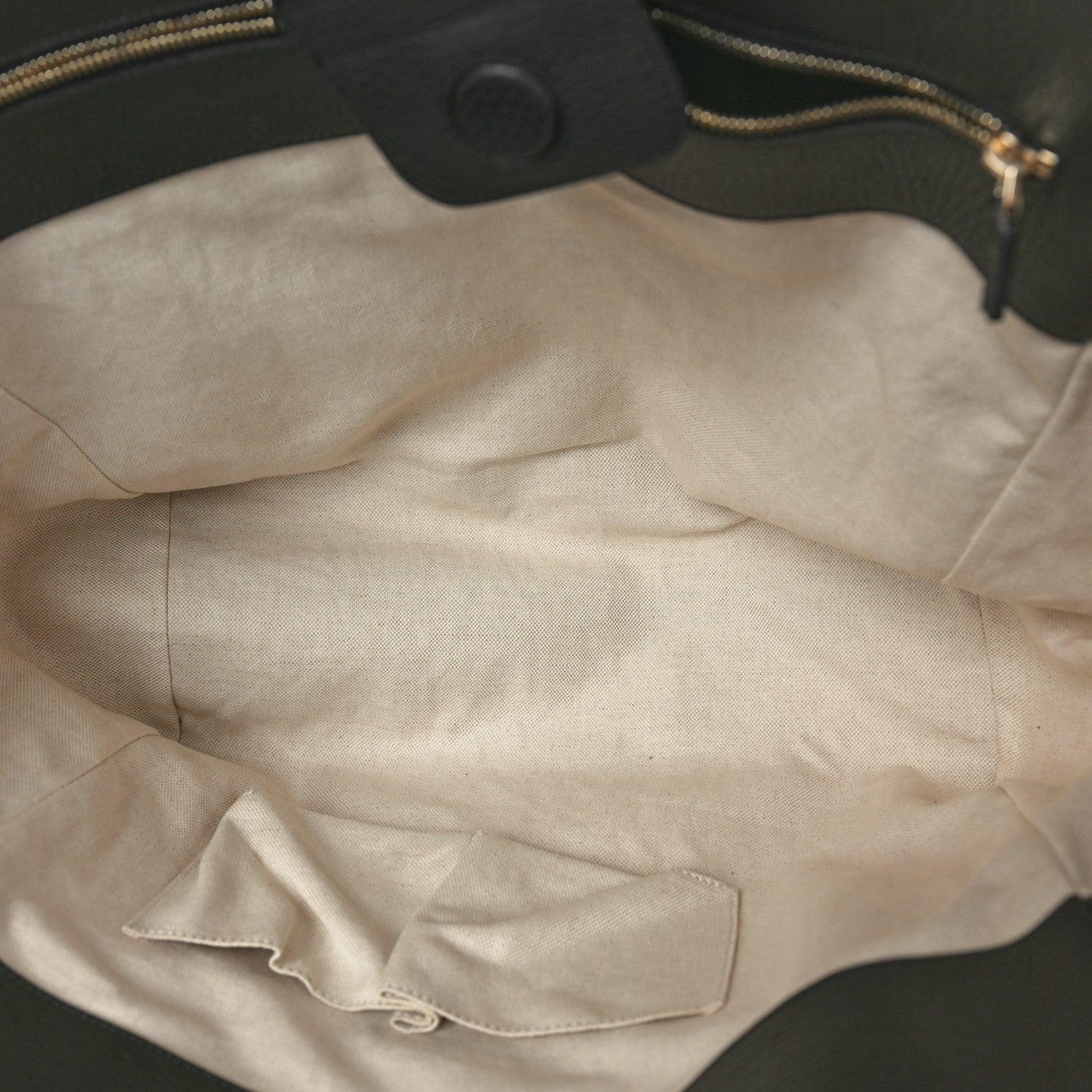Gucci Pebbled Calfskin Medium Swing Tote Black 5 of 9