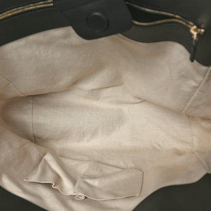 Gucci Pebbled Calfskin Medium Swing Tote Black 5 of 9
