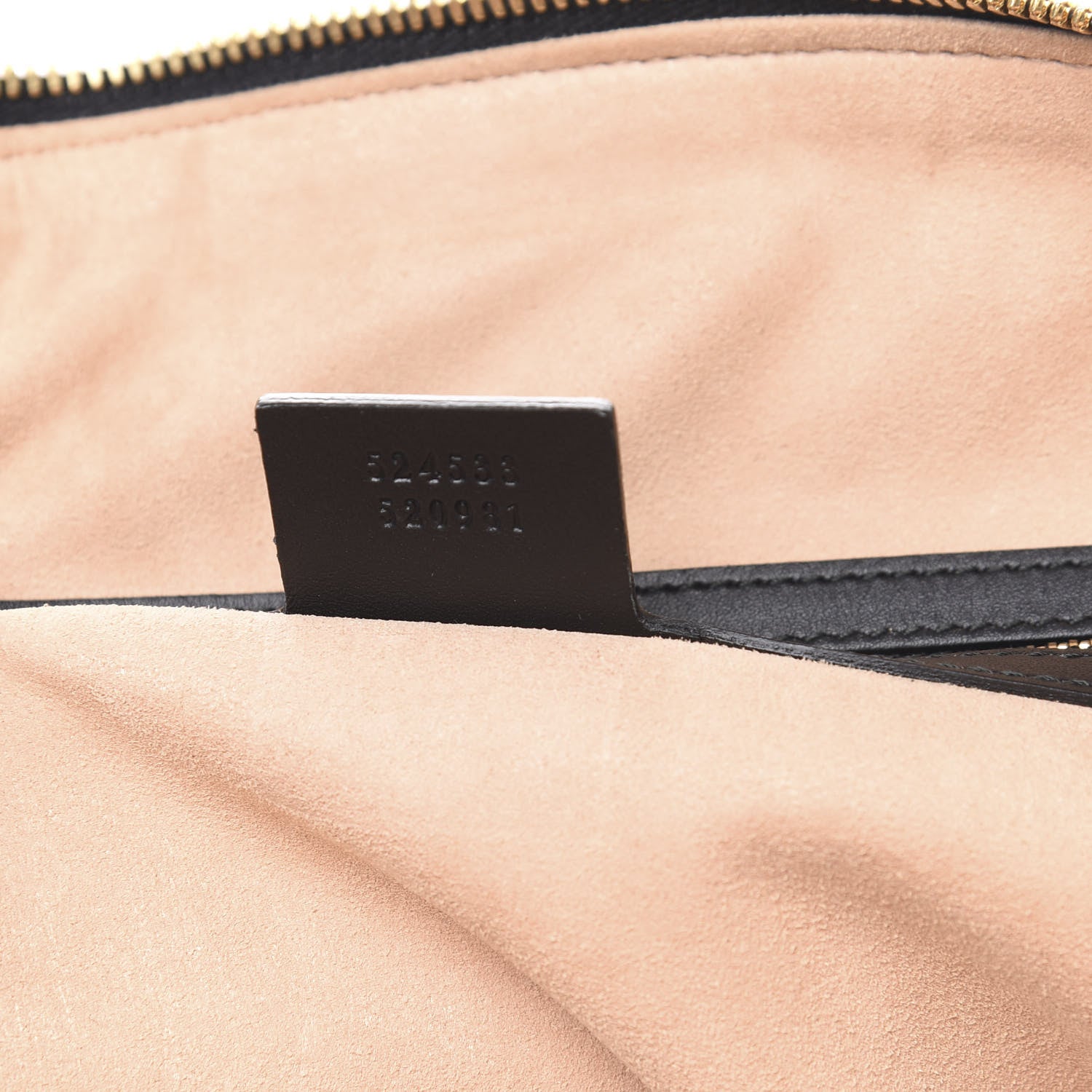 Gucci Suede Patent GG Web Medium Ophidia Top Handle Dome Bag Black 7 of 10