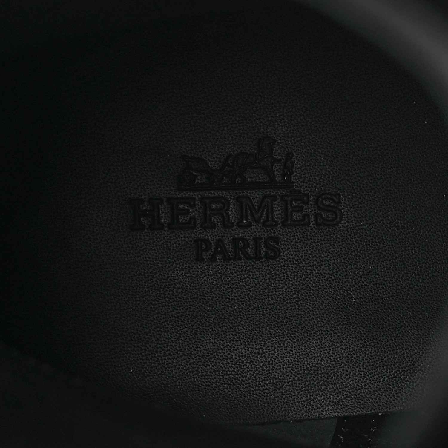 Hermes Glossed Calfskin Funk Ankle Boots 41 Black 9 of 13