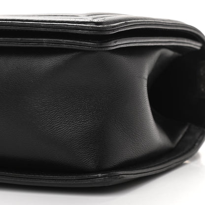 Chanel Lambskin Quilted Medium Boy Flap Black 9 of 10
