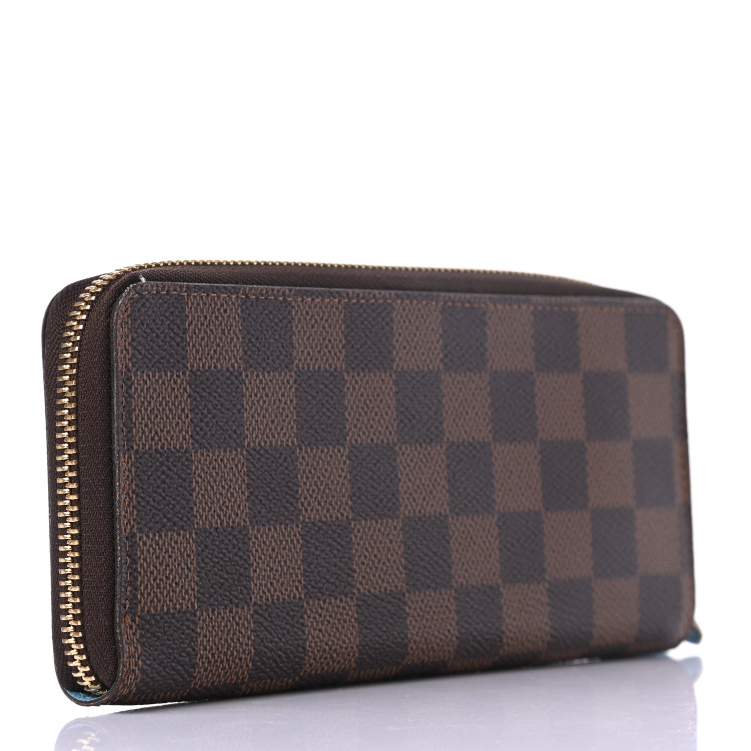 Louis Vuitton Damier Ebene 2017 Christmas Animation Clemence Wallet 3 of 7