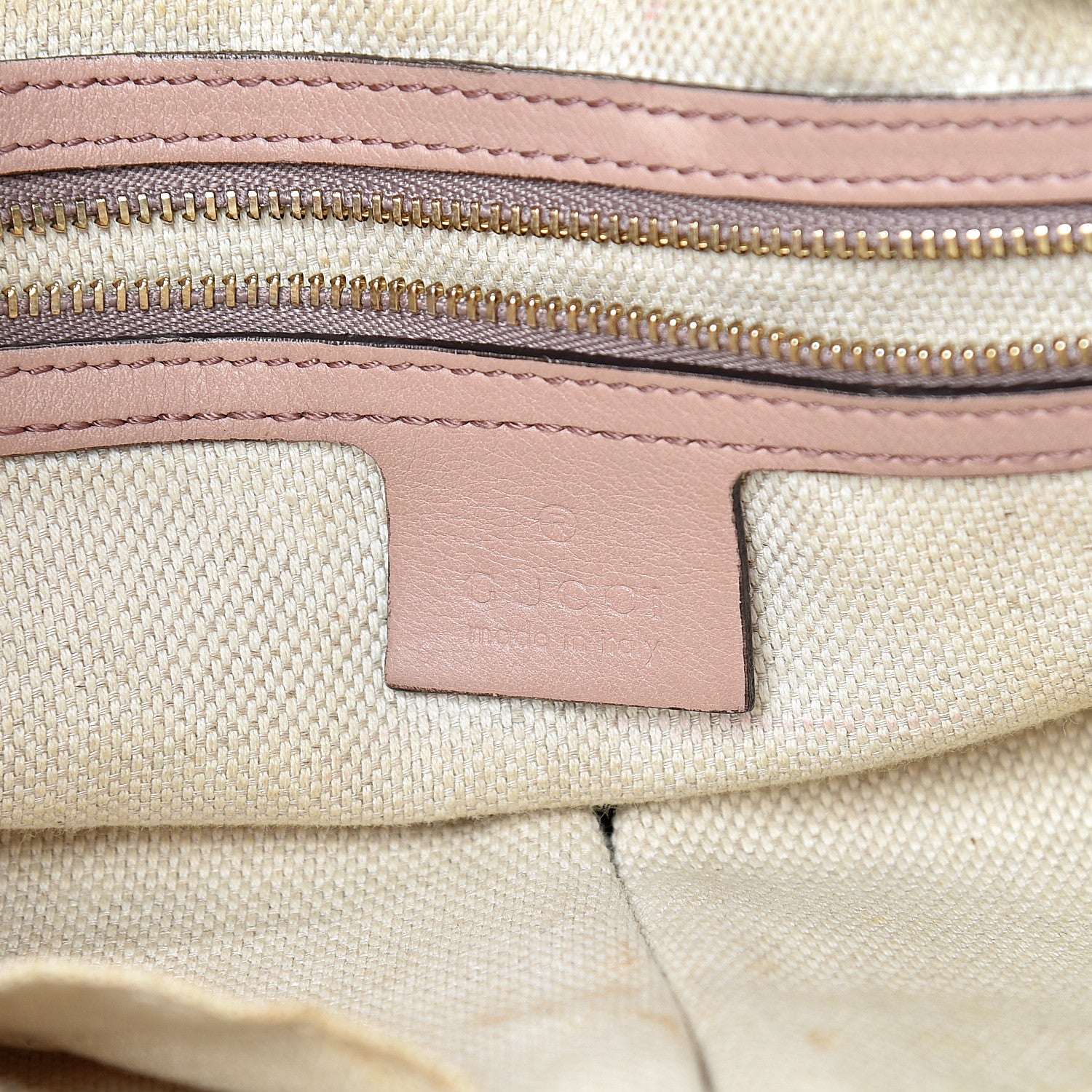 Gucci Soft Patent Small Soho Bowler Dark Cipria 5 of 20