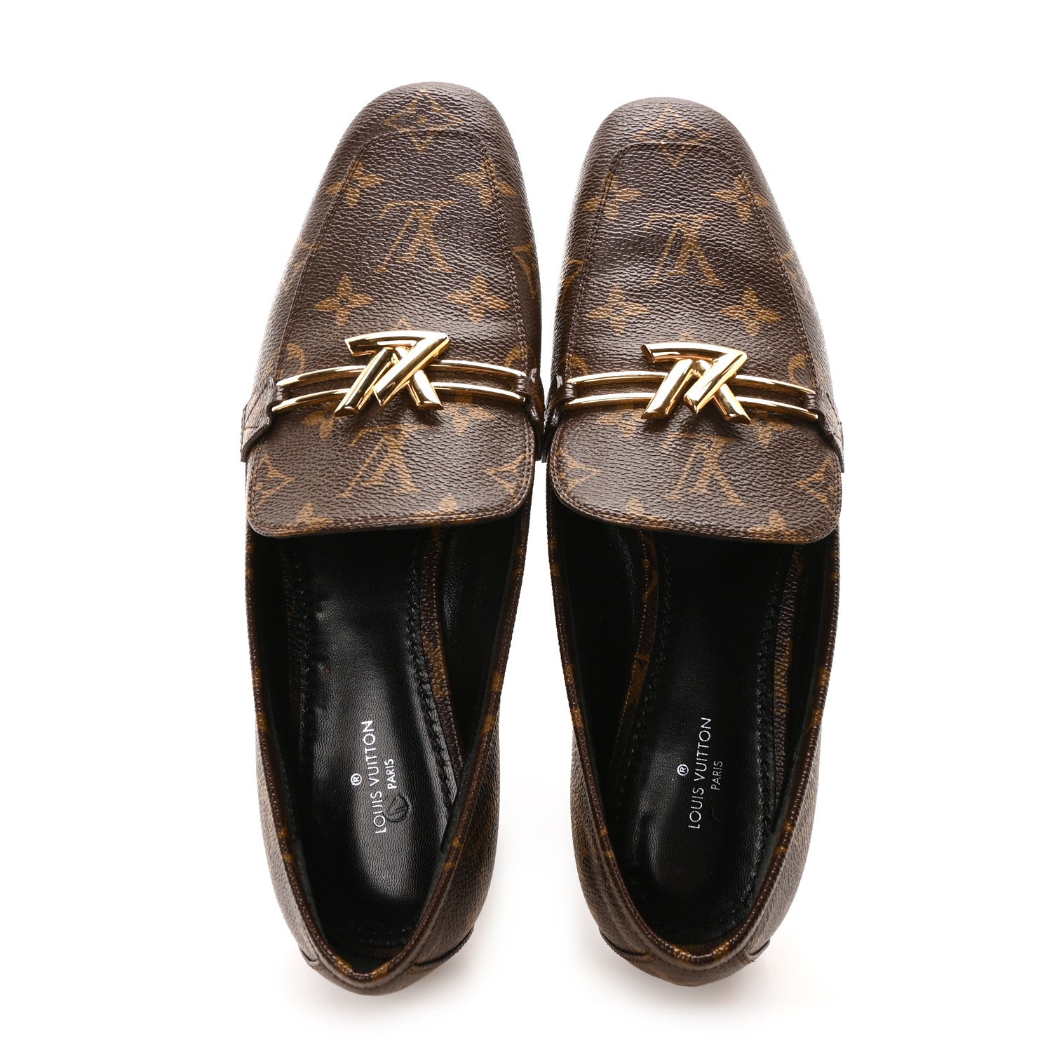 Louis Vuitton Monogram Upper Case Flat Loafer 39.5 2 of 9