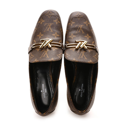 Louis Vuitton Monogram Upper Case Flat Loafer 39.5 2 of 9