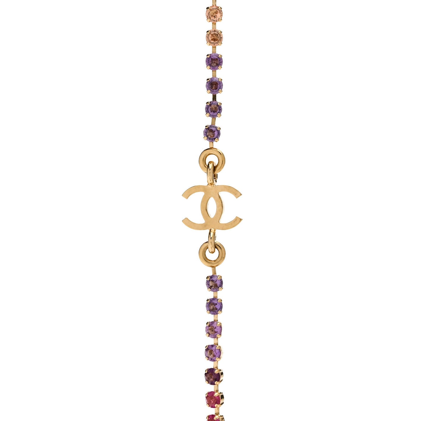 Crystal CC Harness Gold Pink Orange Purple Yellow