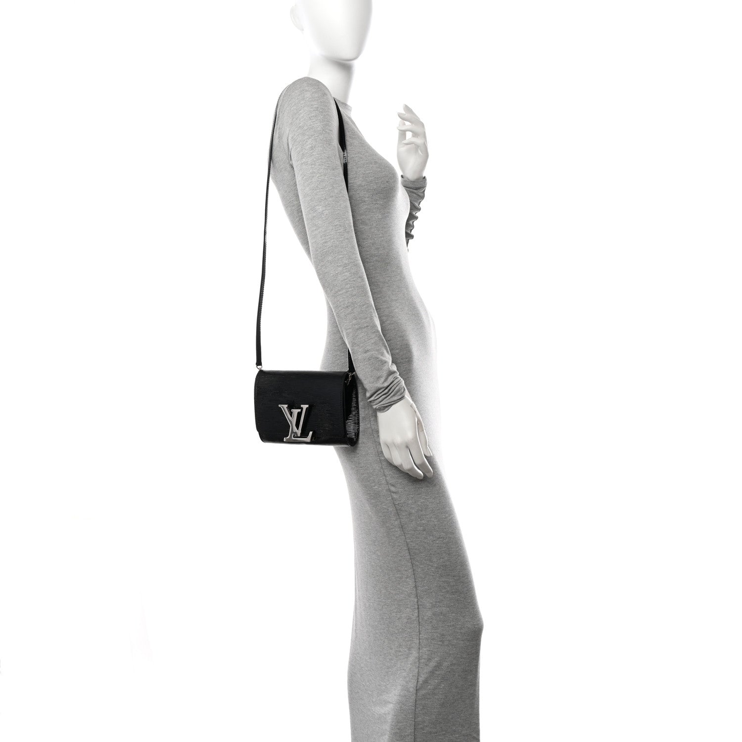 Louis Vuitton Electric Epi Louise Strap PM Black 3 of 10