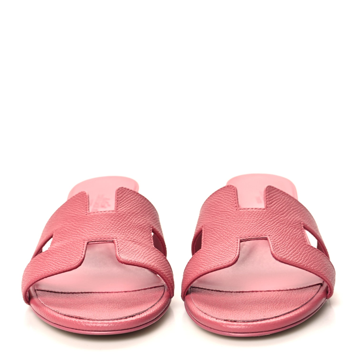 Hermes Epsom Oasis Sandals 37 Rose De Venise 2 of 9