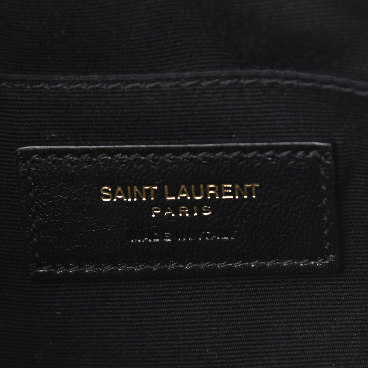 Saint Laurent Metallic Calfskin Matelasse Monogram Lou Camera Bag Platino 6 of 10