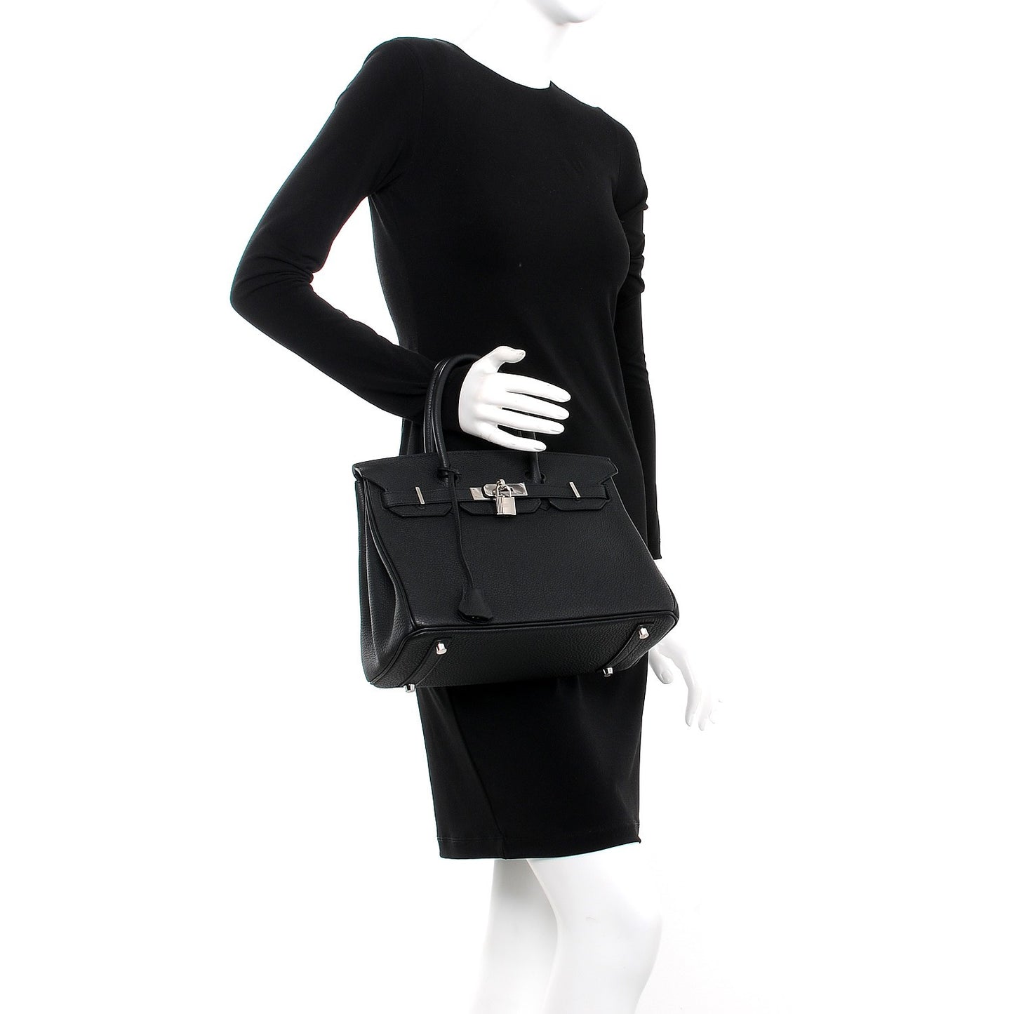 Togo Birkin 30 Black