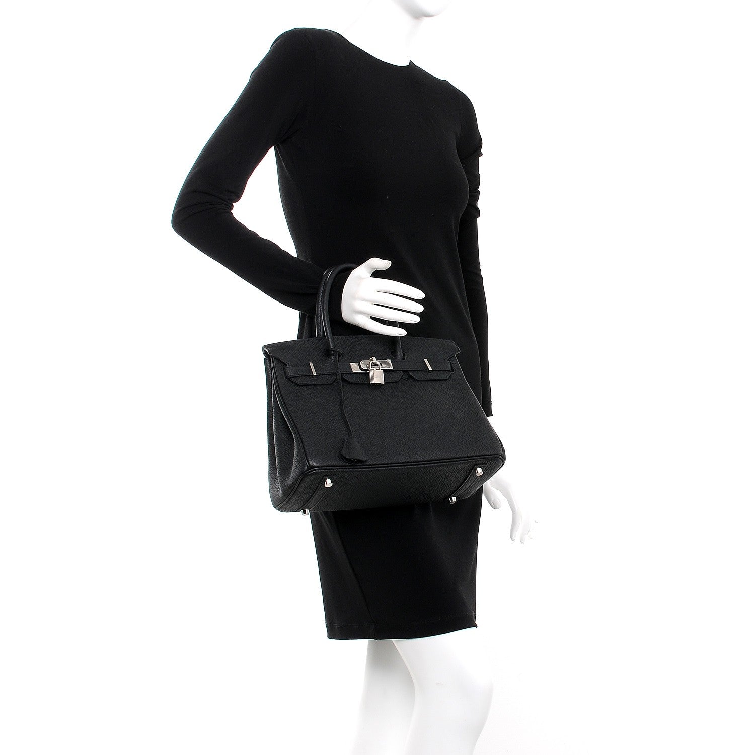 Hermes Togo Birkin 30 Black 2 of 34